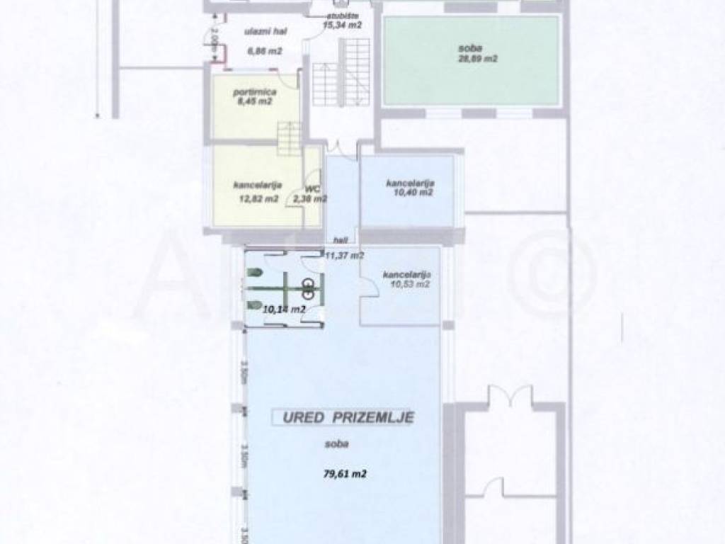 Poslovna zgrada, Zakup, Zagreb, Gornji Grad - Medveščak