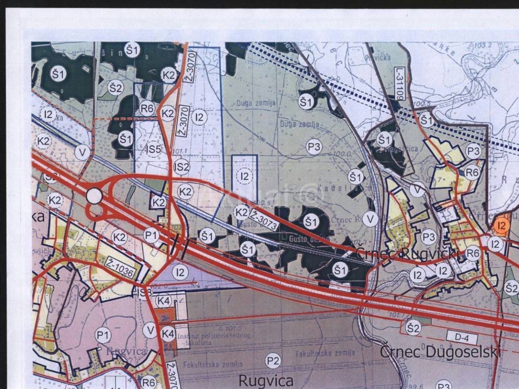Građevinsko zemljište, Prodaja, Rugvica, Črnec Dugoselski