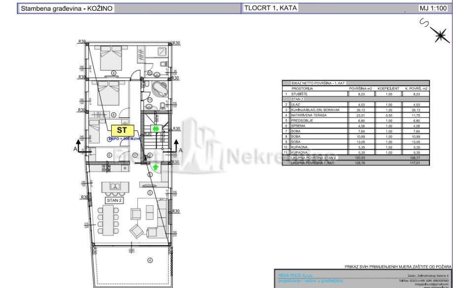 Stan u novogradnji, Prodaja, Zadar - Okolica, Kožino