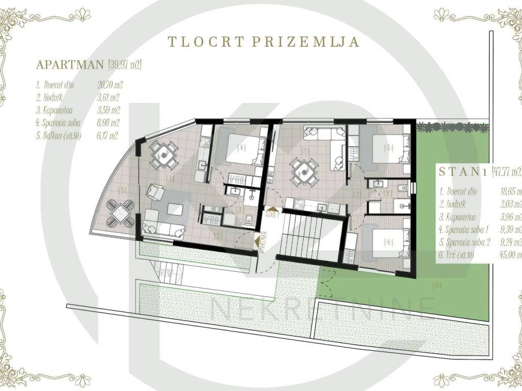 Stan u novogradnji, Prodaja, Podstrana, Podstrana