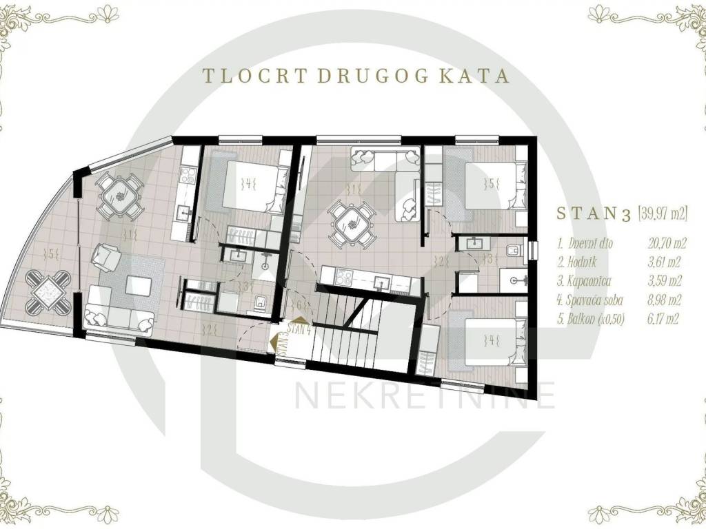 Stan u novogradnji, Prodaja, Podstrana, Podstrana