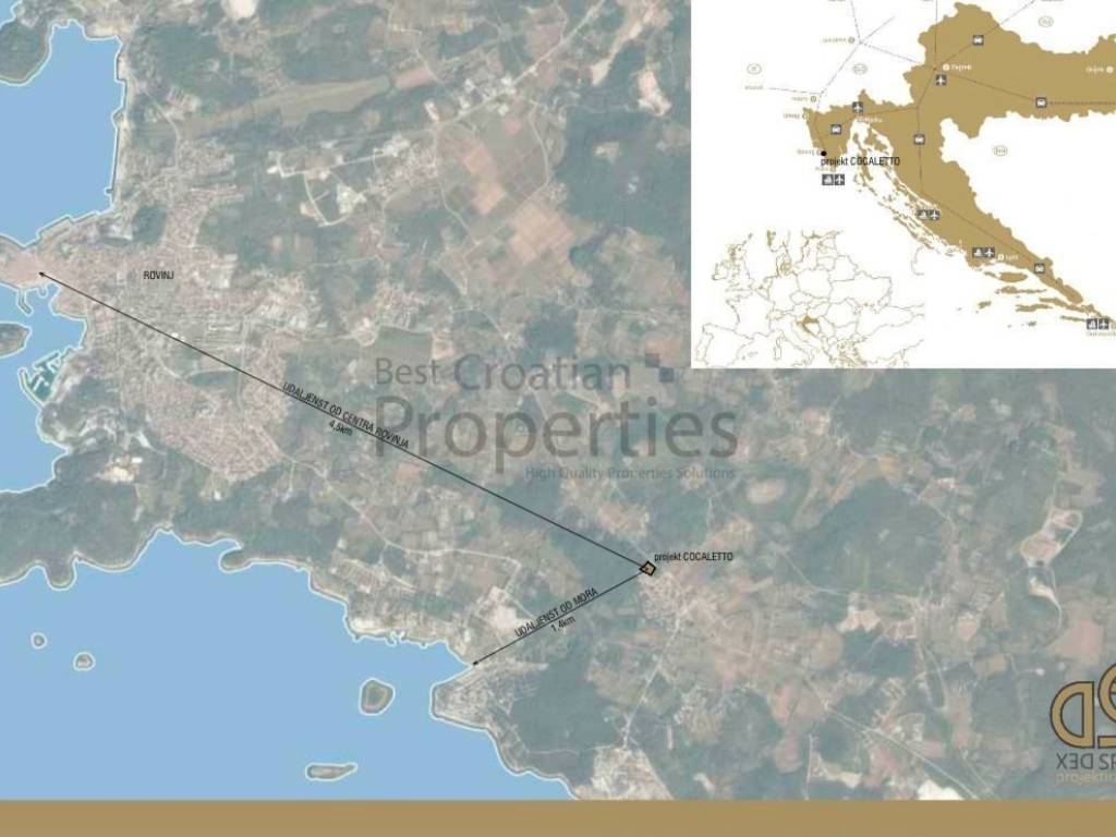 Građevinsko zemljište, Prodaja, Rovinj, Rovinj