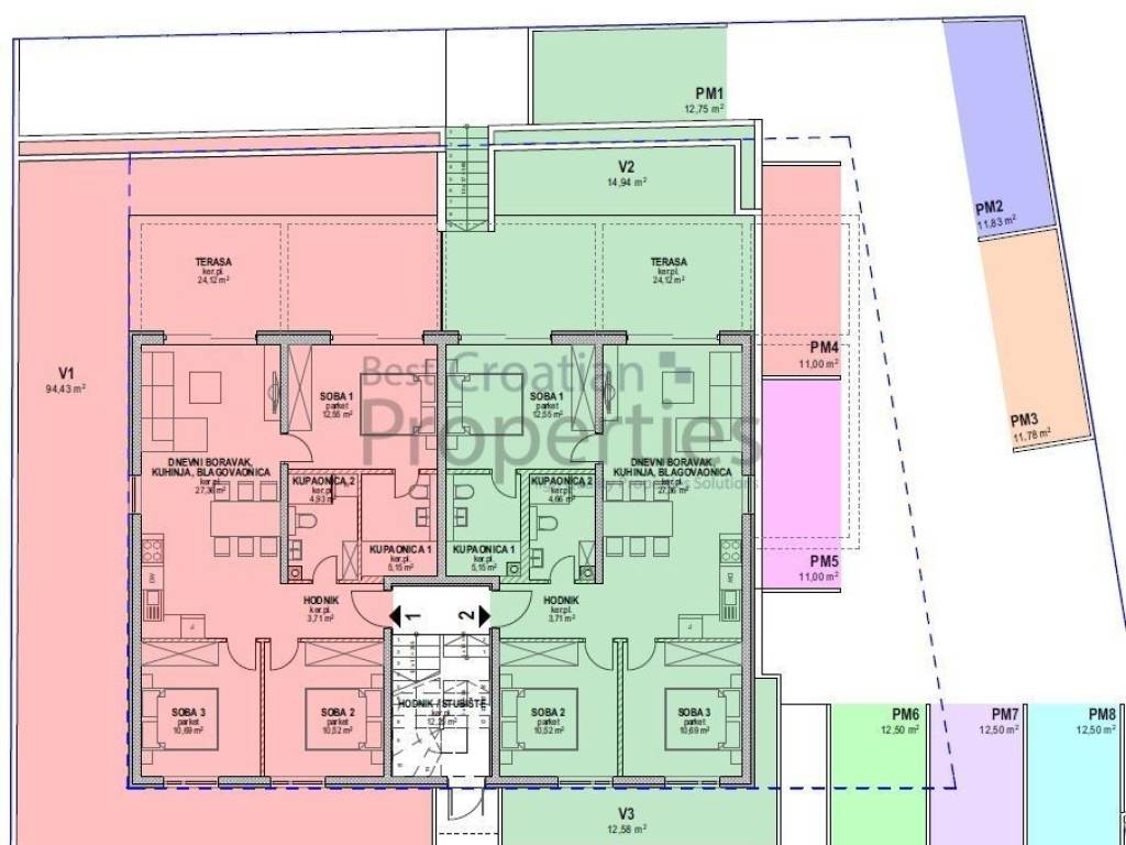 Stan u novogradnji, Prodaja, Povljana, Povljana