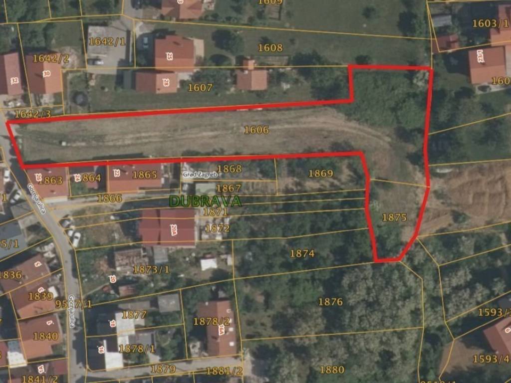 Građevinsko stambeno zemljište, Prodaja, Zagreb, Gornja Dubrava