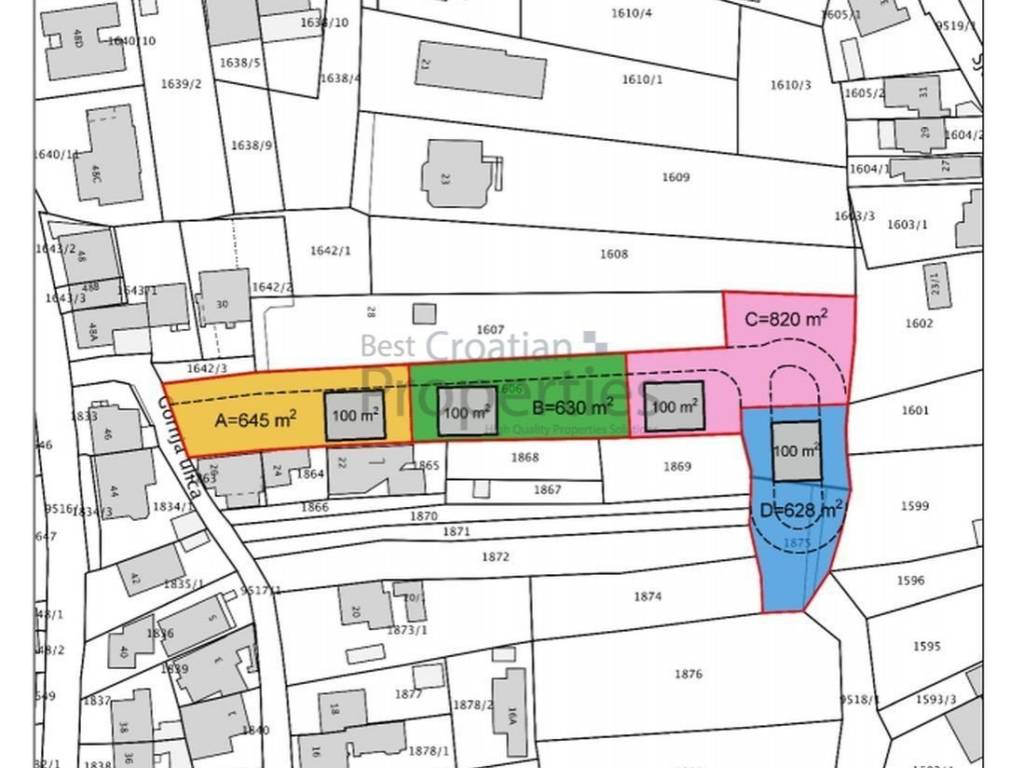 Građevinsko stambeno zemljište, Prodaja, Zagreb, Gornja Dubrava