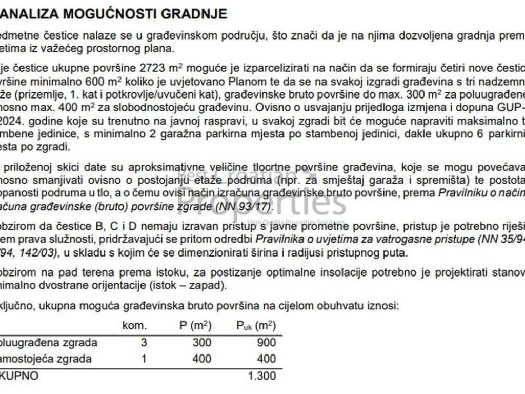 Građevinsko stambeno zemljište, Prodaja, Zagreb, Gornja Dubrava