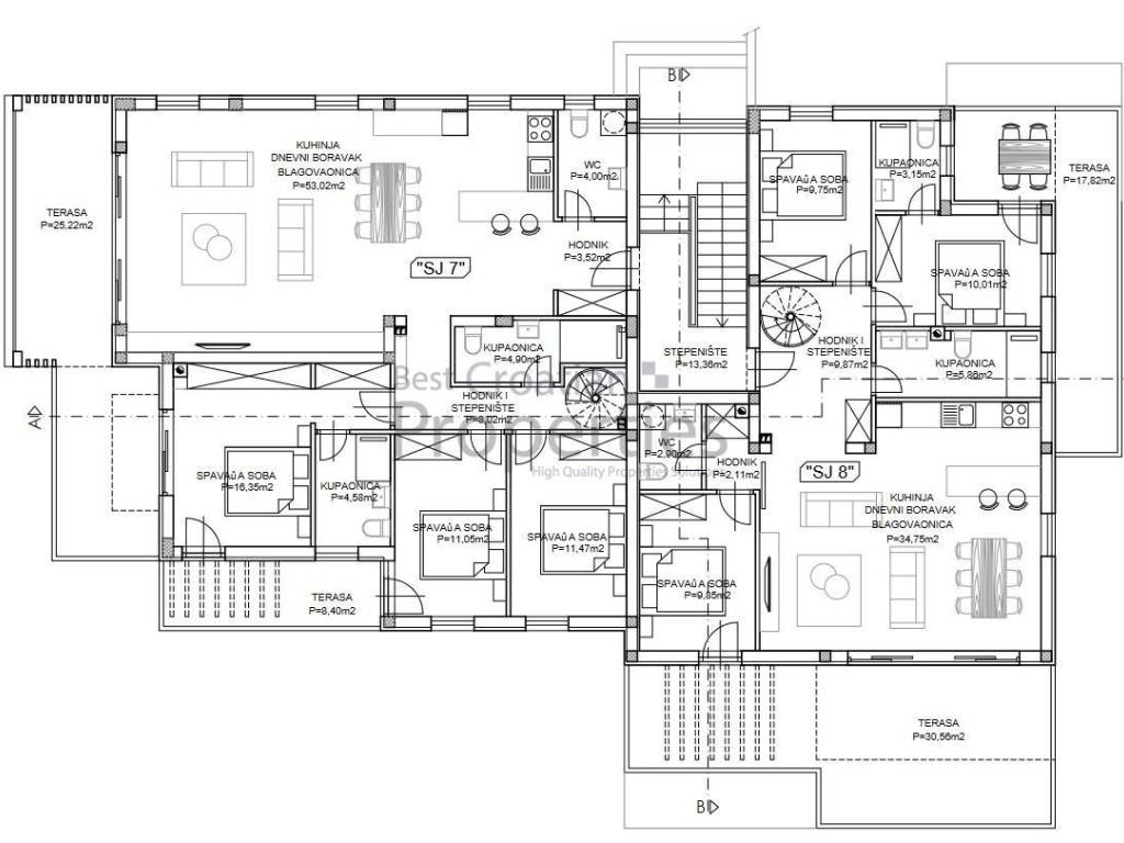 Stan u novogradnji, Prodaja, Vodice, Srima