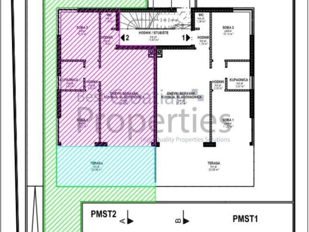 Stan u novogradnji, Prodaja, Povljana, Povljana