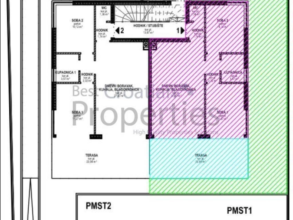 Stan u novogradnji, Prodaja, Povljana, Povljana