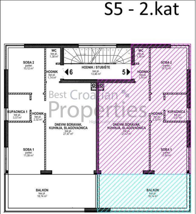 Stan u novogradnji, Prodaja, Povljana, Povljana