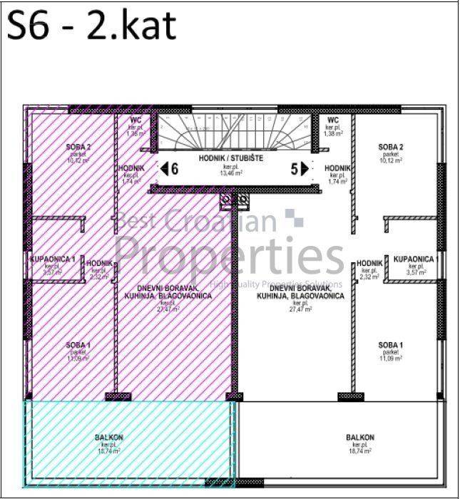 Stan u novogradnji, Prodaja, Povljana, Povljana