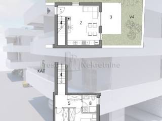 Luksuzni apartman, Prodaja, Zadar - Okolica, Petrčane