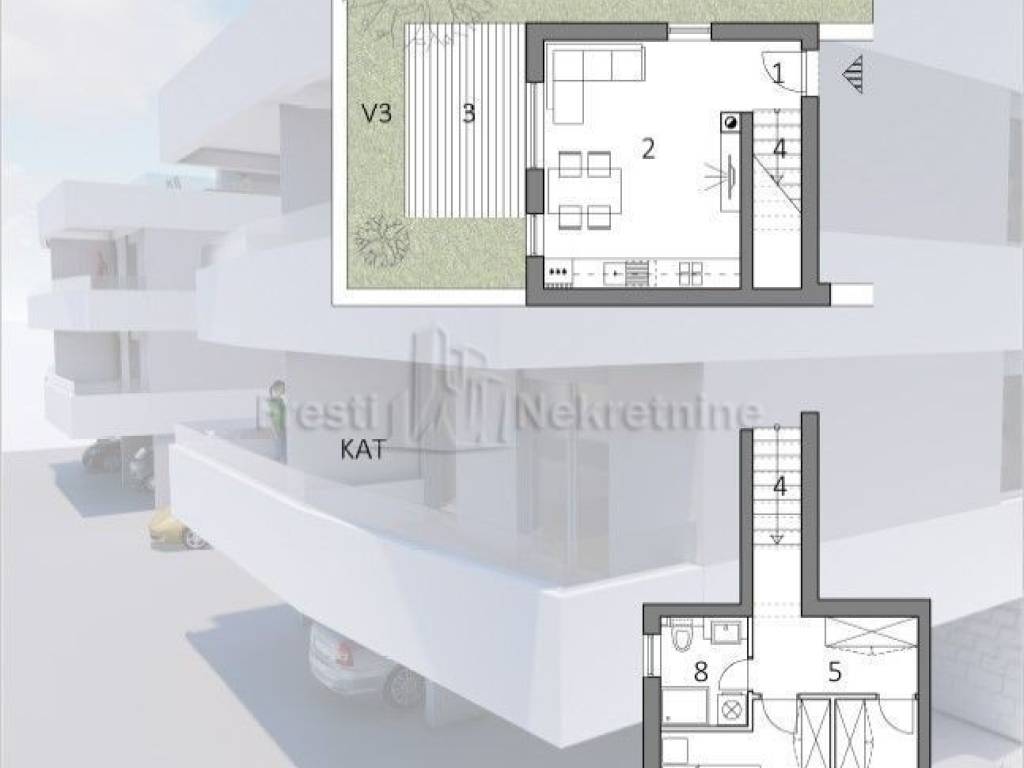 Luksuzni apartman, Prodaja, Zadar - Okolica, Petrčane