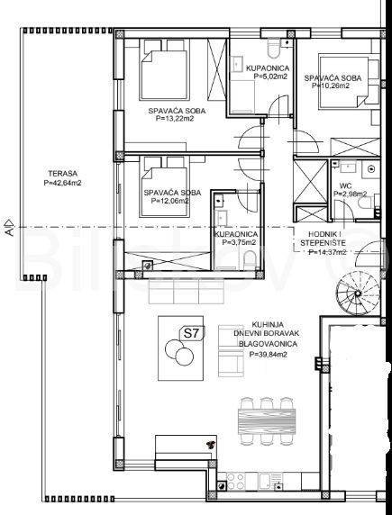 Stan u zgradi, Prodaja, Vodice, Srima