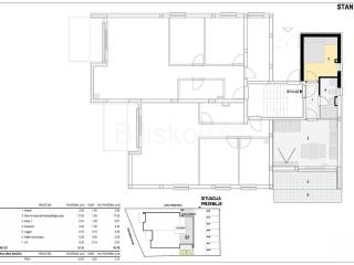 Stan u zgradi, Prodaja, Kolan, Mandre
