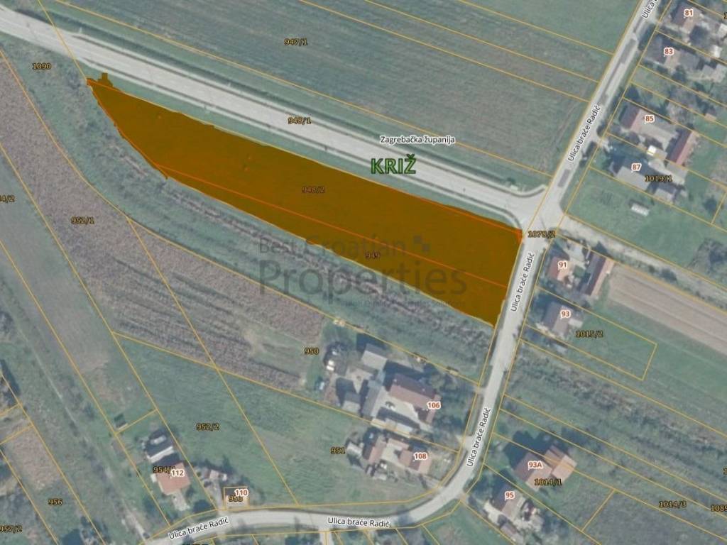 Građevinsko industrijsko, Prodaja, Križ, Križ