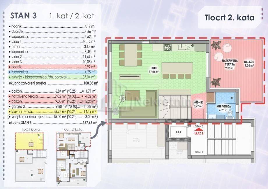 Stan u zgradi, Prodaja, Zadar, Zadar