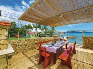 Outdoor dining by the sea