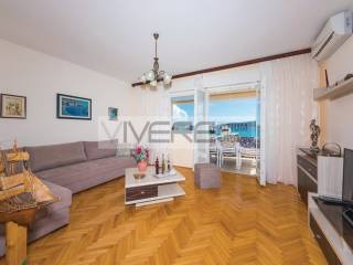 Living room with sea view