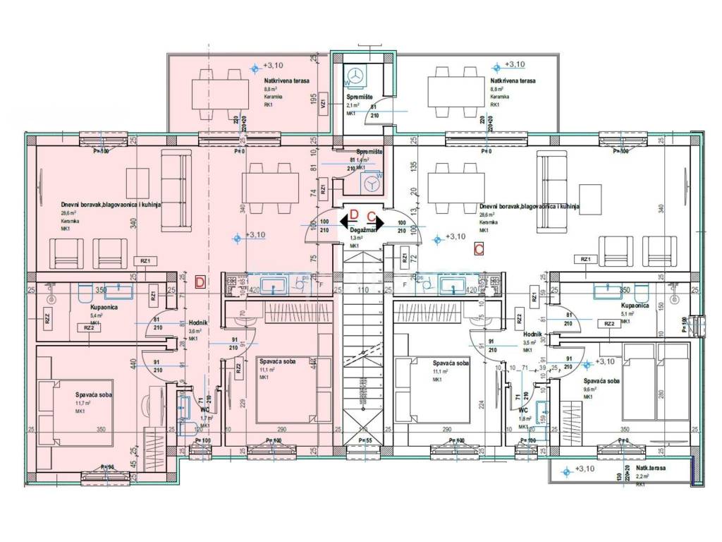 Stan u novogradnji, Prodaja, Tar-Vabriga, Tar