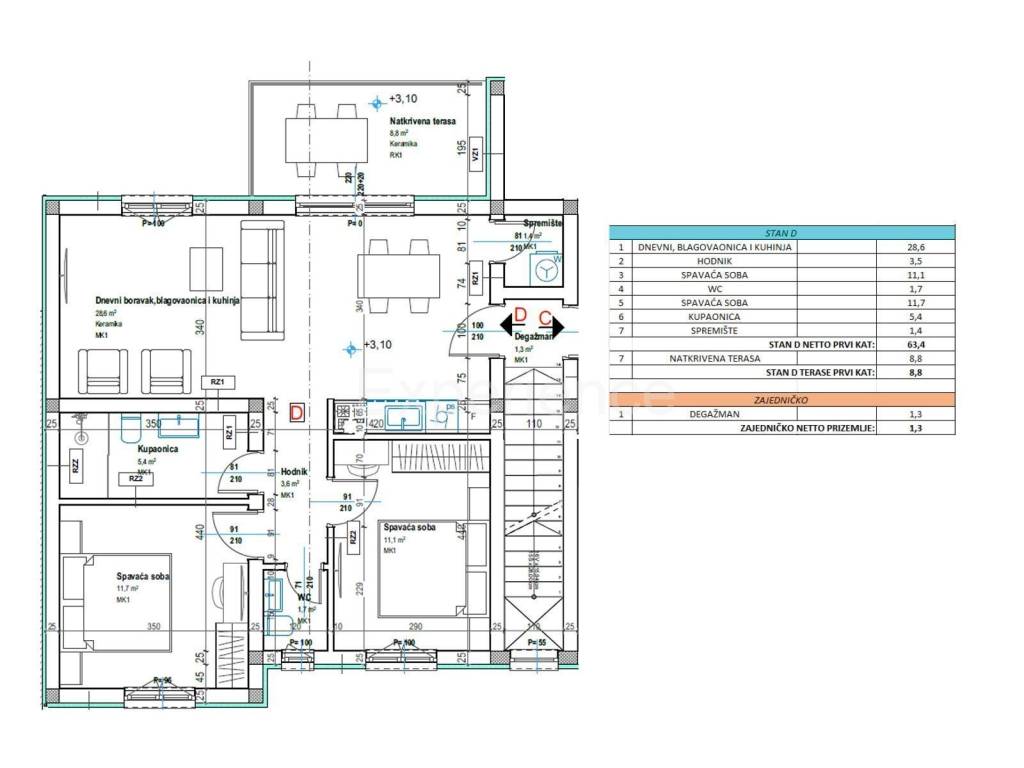 Stan u novogradnji, Prodaja, Tar-Vabriga, Tar