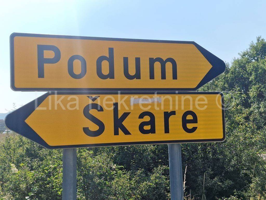 Građevinsko,poljoprivredno,šuma, Prodaja, Otočac, Podum