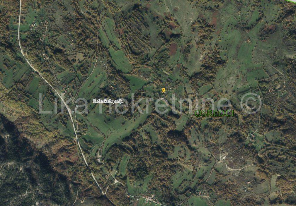 Građevinsko,poljoprivredno,šuma, Prodaja, Gračac, Osredci