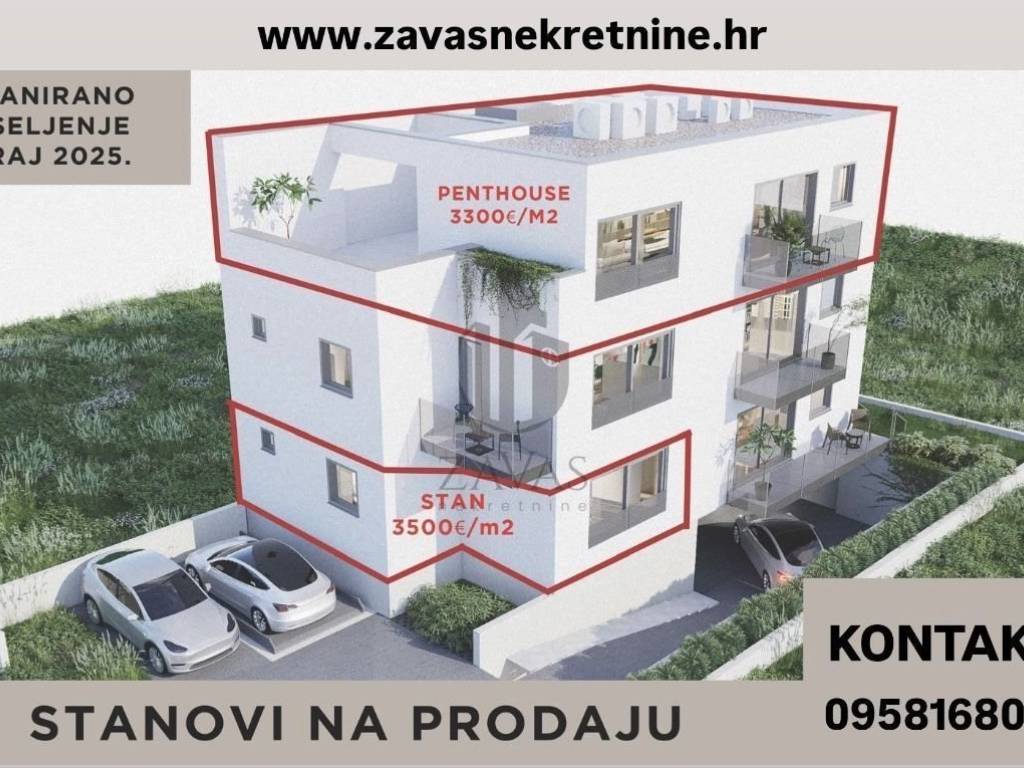 Stan u novogradnji, Prodaja, Zagreb, Novi Zagreb - zapad