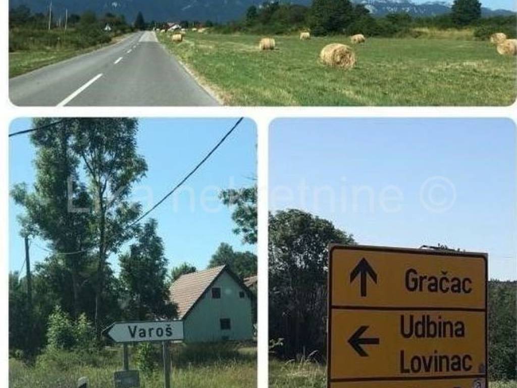 Građevinsko zemljište, Prodaja, Lovinac, Ličko Cerje