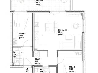 Stan u novogradnji, Prodaja, Zagreb, Stenjevec