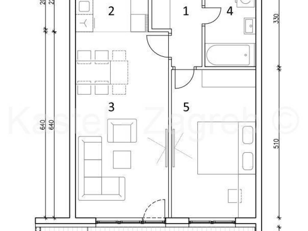 Stan u zgradi, Prodaja, Zagreb, Trešnjevka - jug