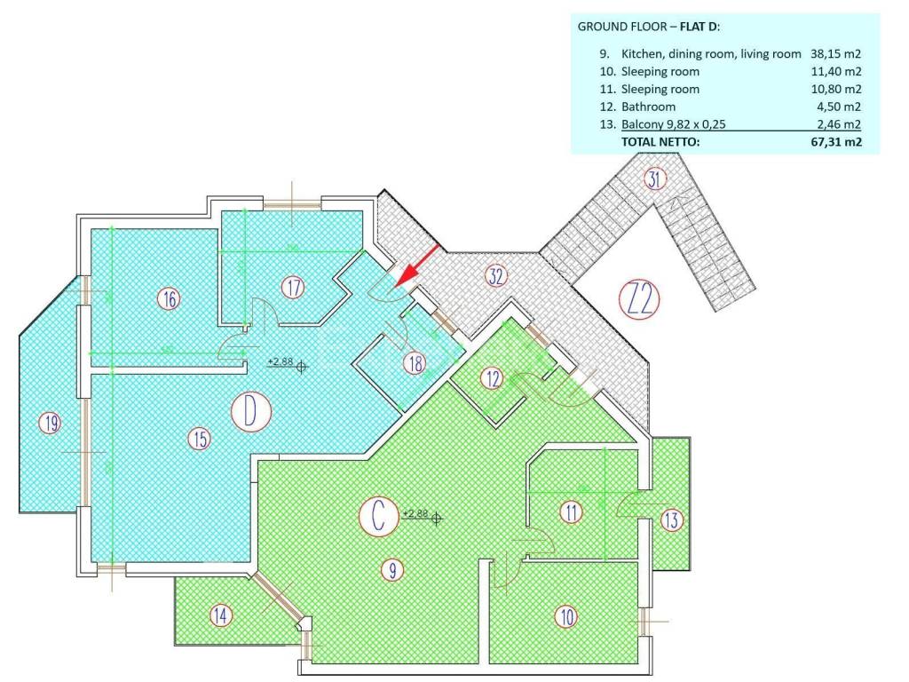 Stan u zgradi, Prodaja, Umag, Savudrija