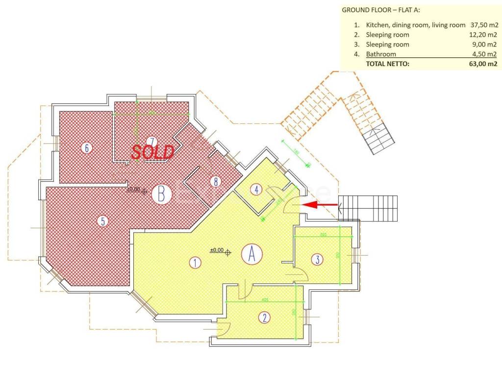 Stan u zgradi, Prodaja, Umag, Savudrija