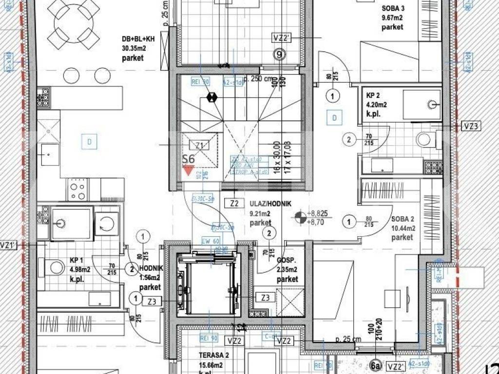 Stan u novogradnji, Prodaja, Zagreb, Trešnjevka - sjever