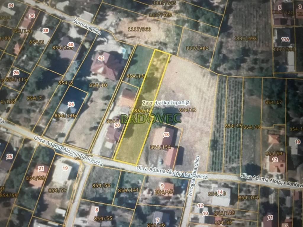 Građevinsko zemljište, Prodaja, Brdovec, Brdovec