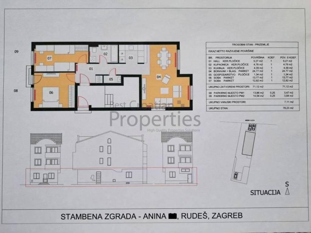 Stan u zgradi, Prodaja, Zagreb, Trešnjevka - sjever