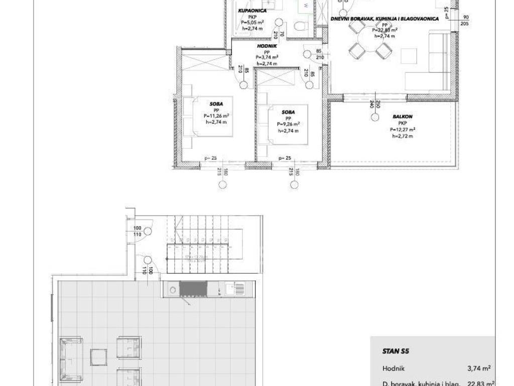 Stan u novogradnji, Prodaja, Trogir, Saldun