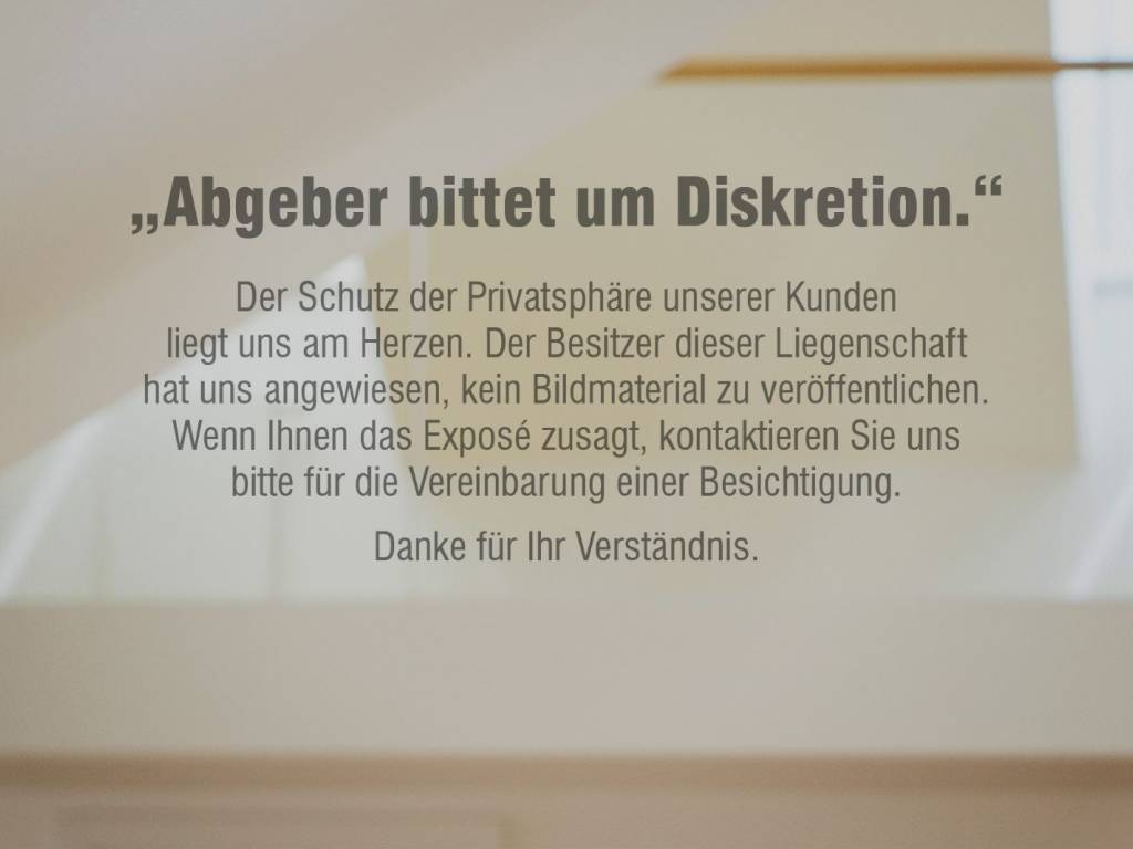 The Seller asks for  discretion