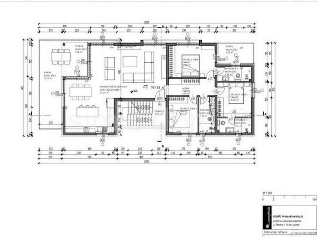 Apartman na moru, Prodaja, Okrug, Okrug Gornji