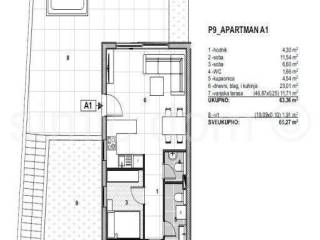 Apartman na moru, Prodaja, Trogir - Okolica, Arbanija