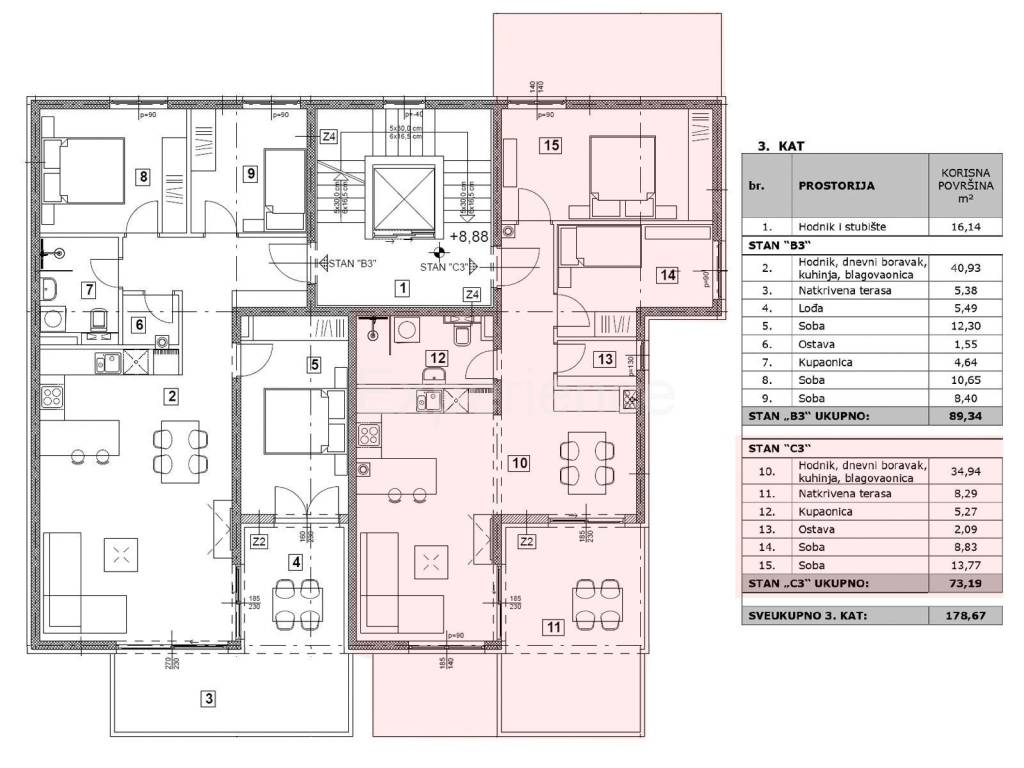 Stan u novogradnji, Prodaja, Tar-Vabriga, Vabriga