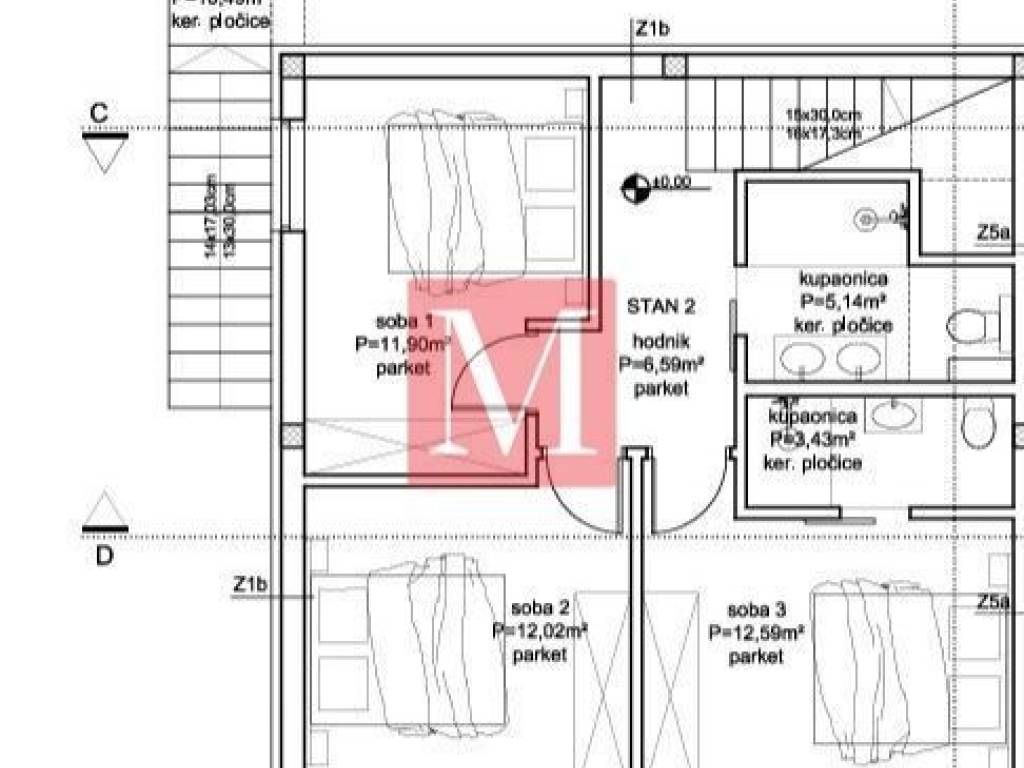 Stan u novogradnji, Prodaja, Pakoštane, Drage