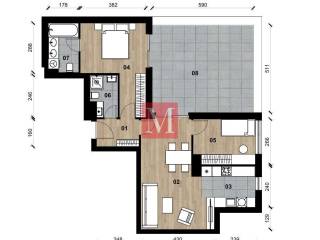 Stan u novogradnji, Prodaja, Zagreb, Novi Zagreb - istok