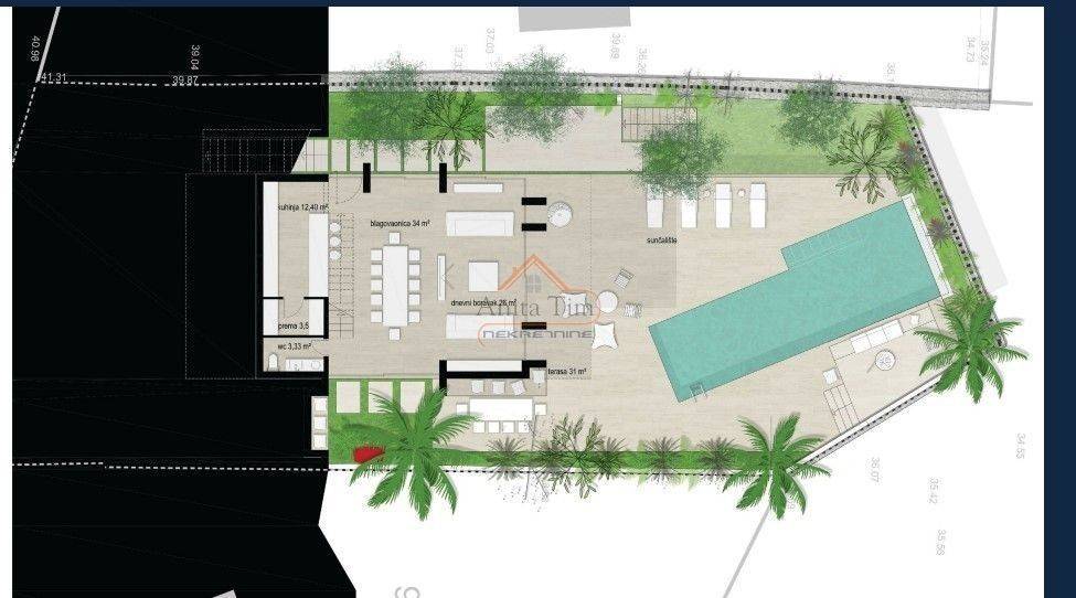 Plot for residential construction, Sale, Sutivan, Sutivan