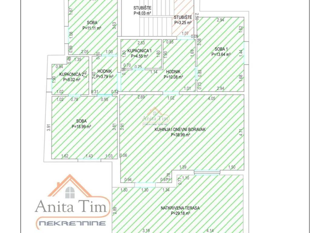 Flat in a new building, Sale, Dugi rat, Jesenice