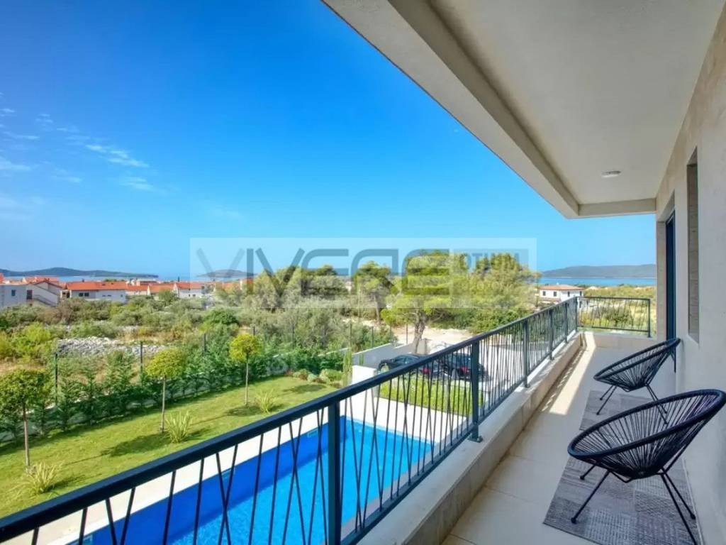 Sea view from balcony