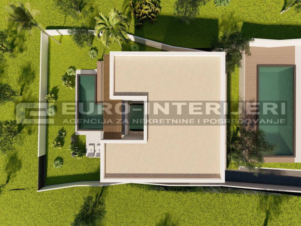 Primosten, gradjevinsko zemljiste - Primosten Burnji - simulacija zgrade