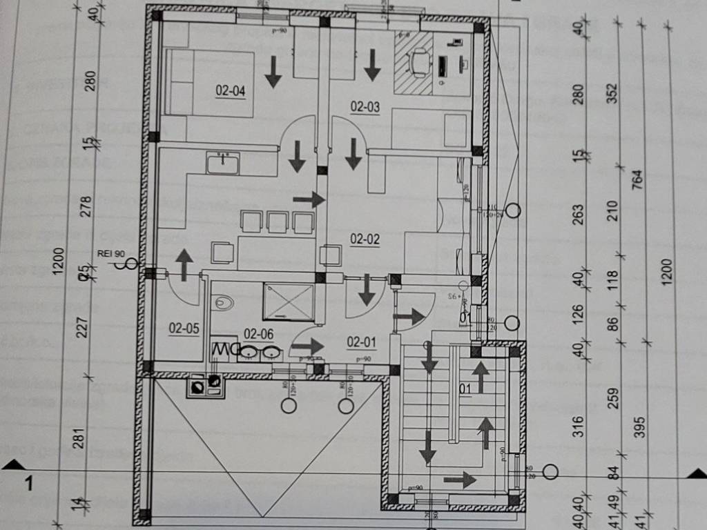 Zagreb, gradjevinsko zemljiste s projektom Tresnjevka - sjever - Rudes tlocrt 3