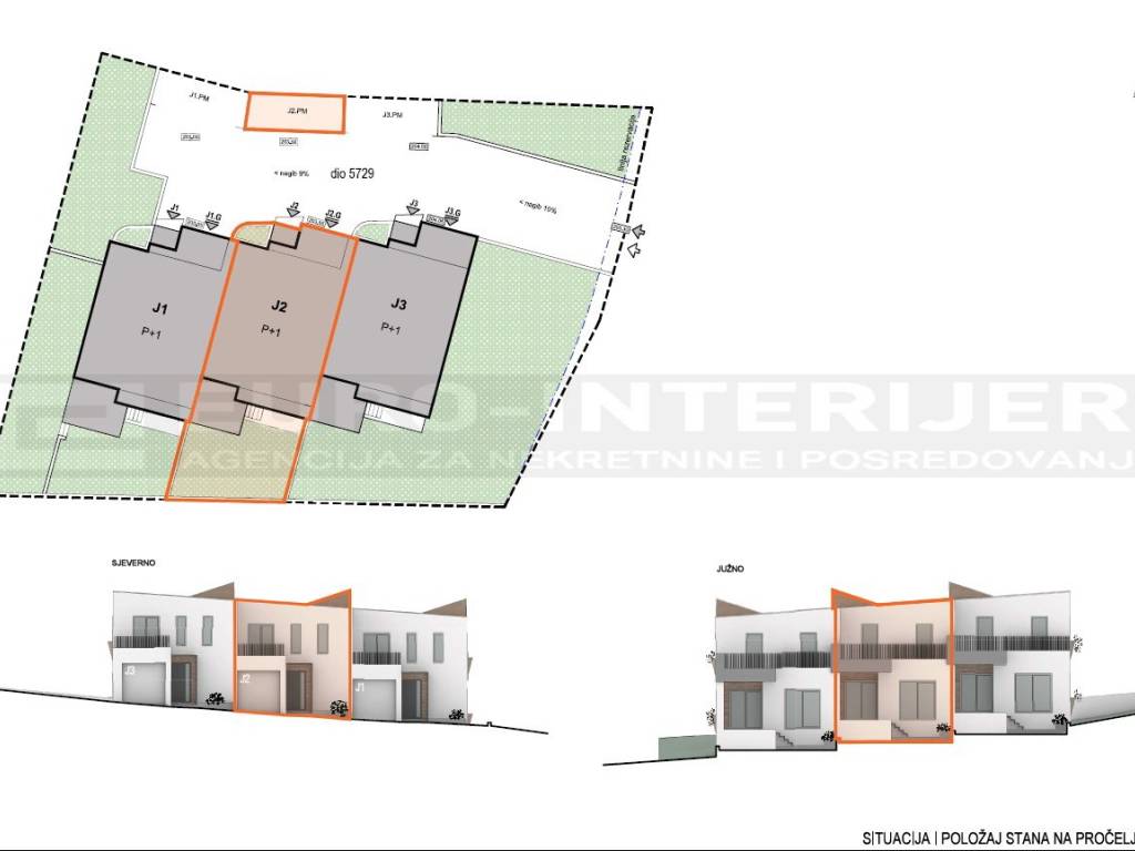 Zagreb, prodaja kca Perjavica - dvoetazna u novogradnji - polozaj kuce