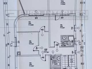 Samobor prodaja kuca - Vrhovcak tlocrt kuce 1 kat
